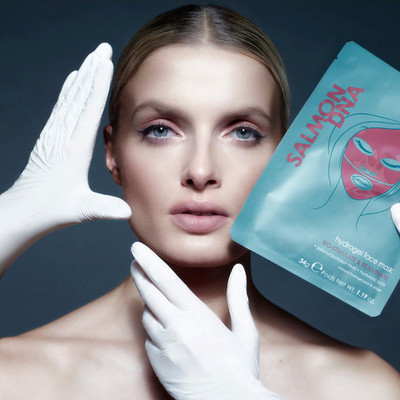 2 PACKS NWT Rodial Salmon DNA Hydrogel Face Mask 1 SACHET