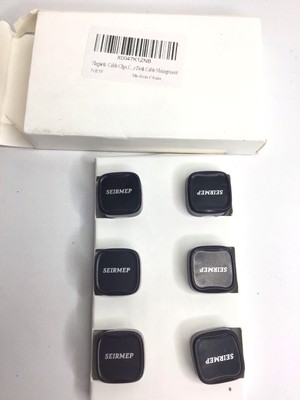 6Pcs Magnetic Cable Clips Desk Cable Management New