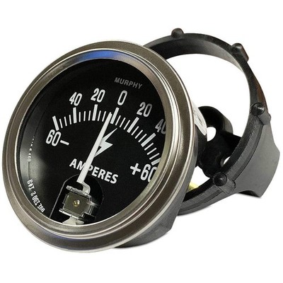 Murphy by Enovation Controls 60-0-60 Ammeter, +/-60 Amps (65700259) 