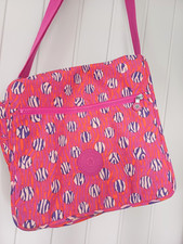 Borsa a tracolla KIPLING Madhouse Messenger espandibile rosa cerchi scuola college