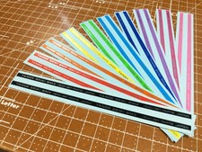 Restoration Vintage Old School BMX Tange Seiki Headset Decals Choose Colors