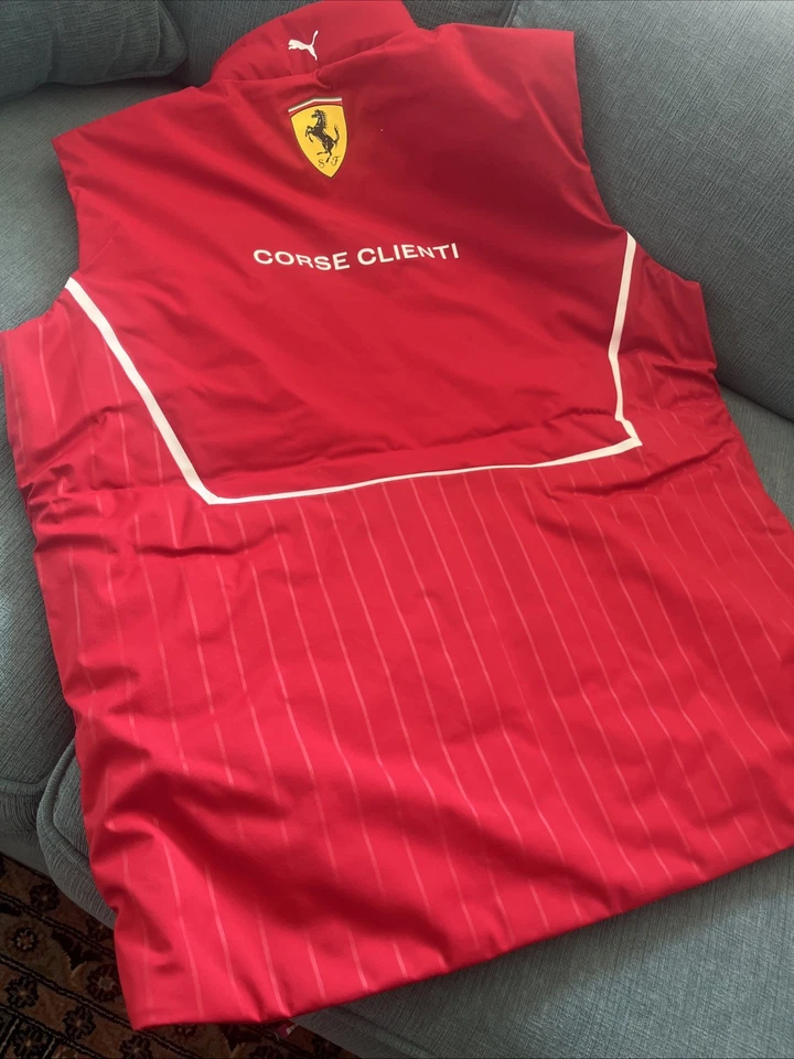 Ferrari Puffer Vest Large - Image 3 of 4