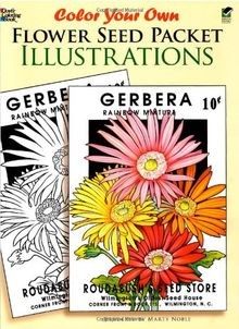 Color Your Own Flower Seed Packet Illustrations (Do... | Buch | Zustand sehr gut