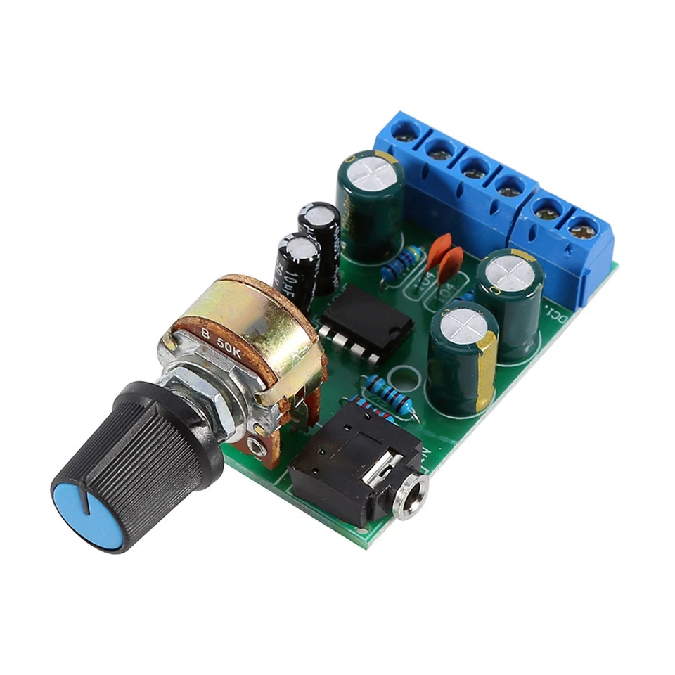 DC1.8-12V TDA2822M  Verstärker 2 Kanäle Stereo 3.5mm AUX Audio Amp Board Modul - Bild 4 von 4