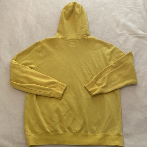 Vintage Fox Racing Hoodie Men’s l Motocross Surf Skate XL Y2K Activewear Yellow - Picture 9 of 9
