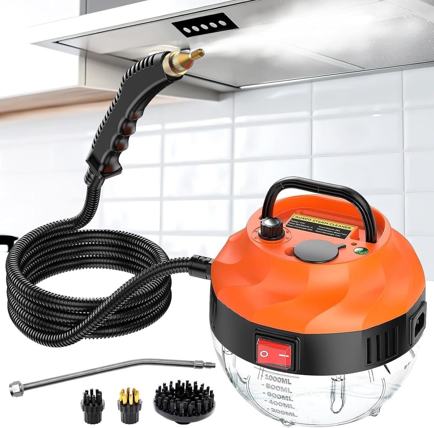 2500W Powerful Steam Cleaner for Deep Home Cleaning with High Pressure-image