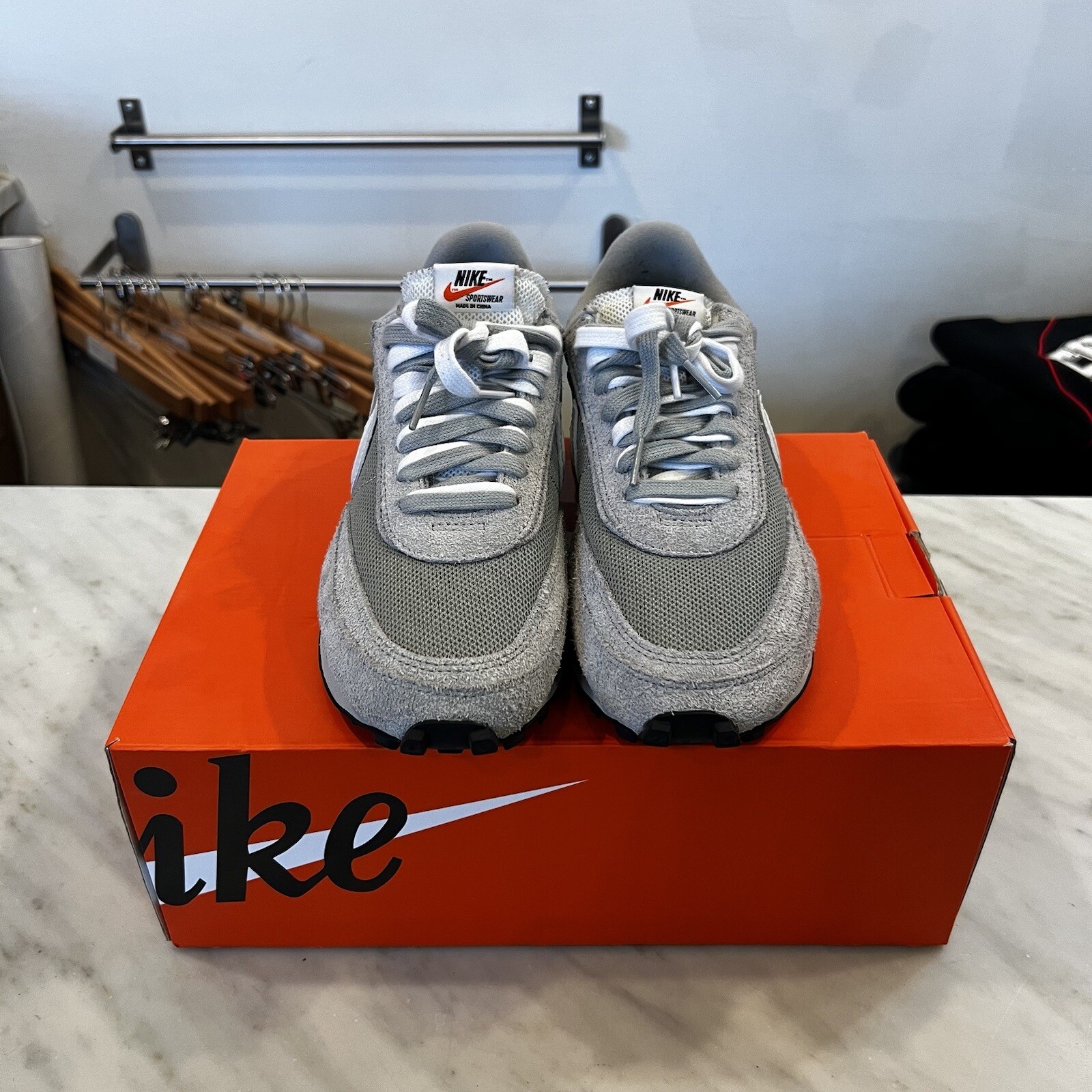 SACAI X NIKE Taglia 8 5 Nike LDV Waffle x Fragment Design x Sacai Grigio