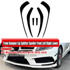 F&uuml;r Mercedes A-Klasse W176 AMG 2013-2015 Front Flossen Flaps Sto&szlig;stange Canard