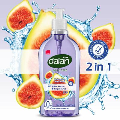 Dalan Smyrna Fig Liquid Soap 13.5fl oz. (Pack of 3, 6 or 12)
