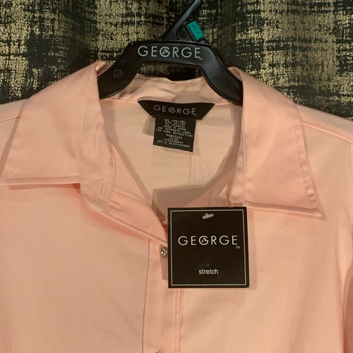 Girls Long Sleeve Blouse Strawberry Pink Size XL 14 16 NWT - Picture 2 of 5