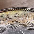 1878-S $1 Morgan Dollar - VAM-19B Gouge BU Original Roll Rainbow Toning - B3222