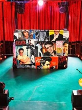 Elvis Presley Fabric Purse | The King | make up purse | TCB | Rock and Roll 