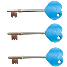 RADAR Key Blue Top Comfort Grip *PACK of 3* GENUINE Badge NKS Disabled Toilet