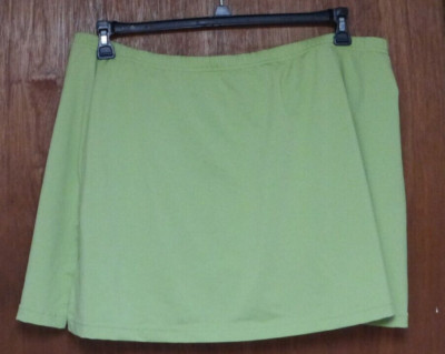 Junonia Skort Skit Lime Green Athletic Tennis Size 3X FREE SHIPPING