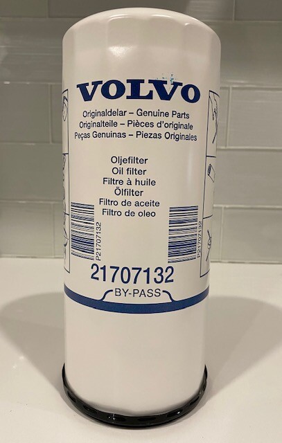 21707132 фильтр масляный volvo