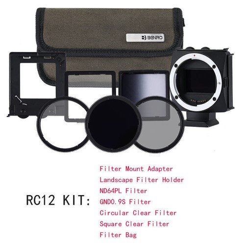 Kit de filtro aureola BENRO RC13 RC12 soporte de video 3 en 1 filtro de clip integrado - Imagen 11 de 12