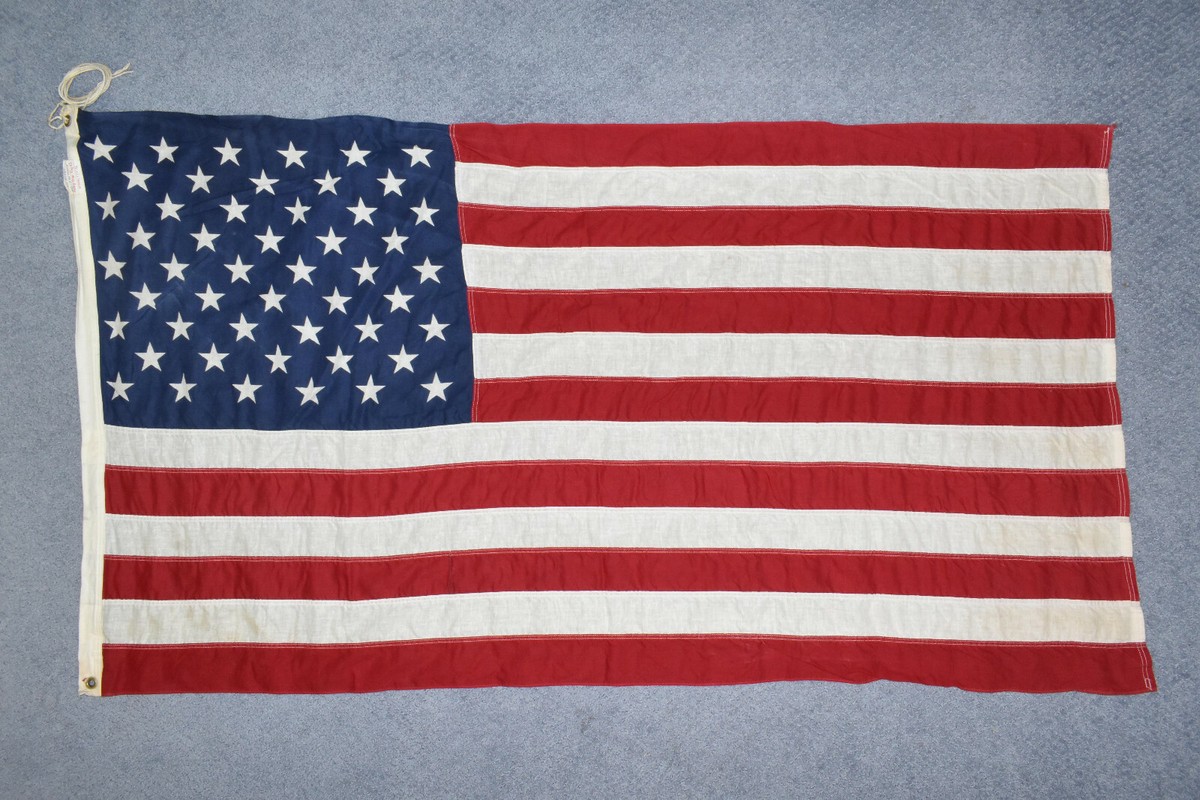 ヴィンテージ USA製 VALLEY FORGE FLAG 星条旗 50スター Vintage Valley Forge Co. 50 Stars US American Flag Very Big