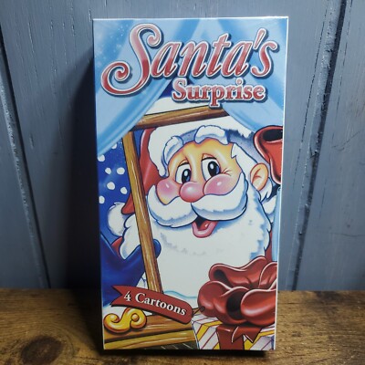 Santa's Surprise  - 4 Cartoons - (2002- VHS Tape) - sealed