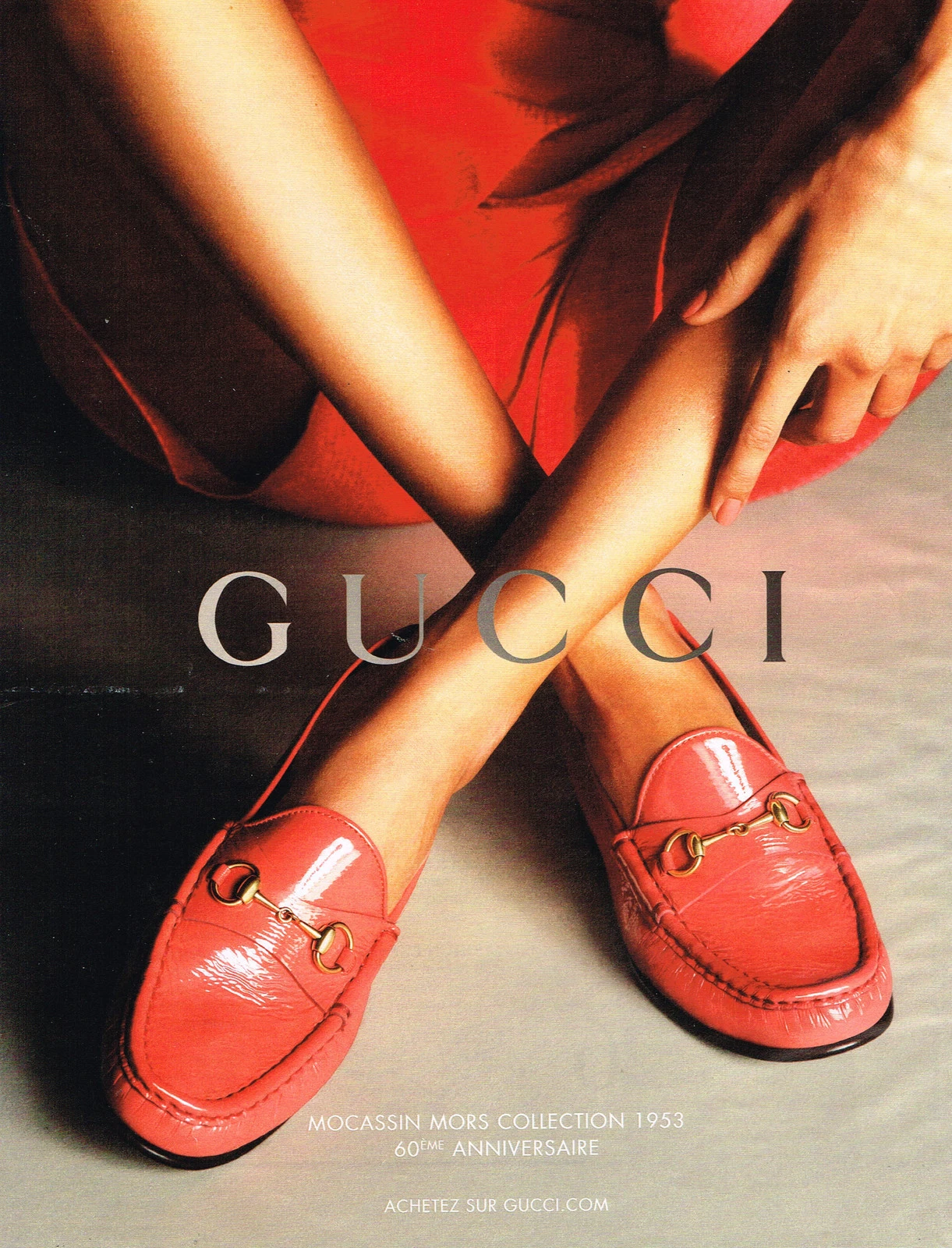 PUBLICITE ADVERTISING 104 2013 GUCCI chaussures mocassins