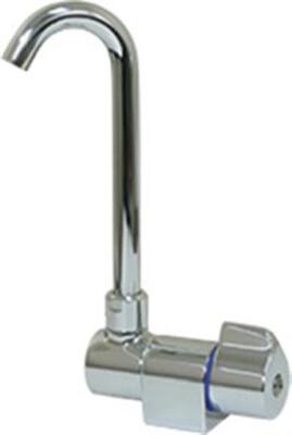 Scandvik Tap Folding J Spout Chrome 10180P