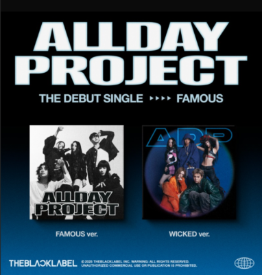 ALLDAY PROJECT [FAMOUS] Album 2 Ver SET/2 CD+2 Photo Book+2 Poster