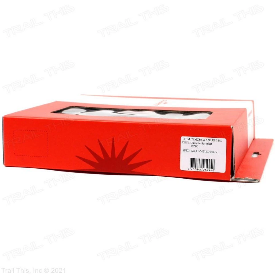 Cassette para bicicleta MTB SunRace CSMZ80 12 velocidades 11-50T 11-50 negro se adapta a SRAM Shimano Foto 3 de 3