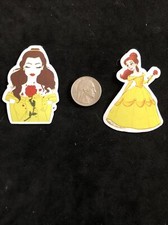 Disney Stickers - Lot of 2 - Beauty And The Beast