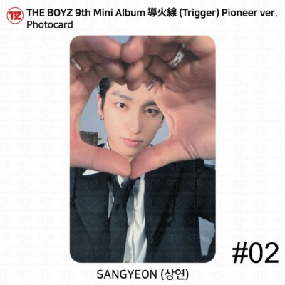 The Boyz 9th Mini Album 導火線 TRIGGER Pioneer Ver Photocard