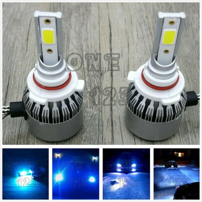 New 2X 9005 HB3 H10 Headlight Bulb Conversion Kit 8000K ICE BLUE High beam Light