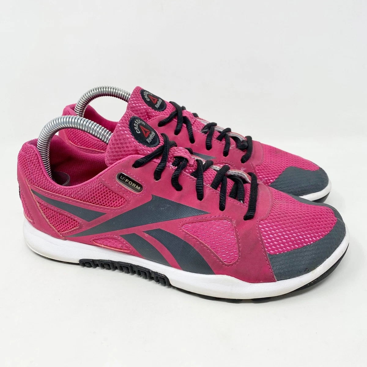 Reebok R Crossfit Pink Training Lace Up Shoes U Form J99454