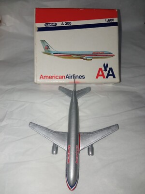 vintage rare schabak American airlines A300 scale 1:600 | eBay