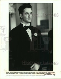 1997 Press Photo Actor Dermot Mulroney in "My Best Friend ...