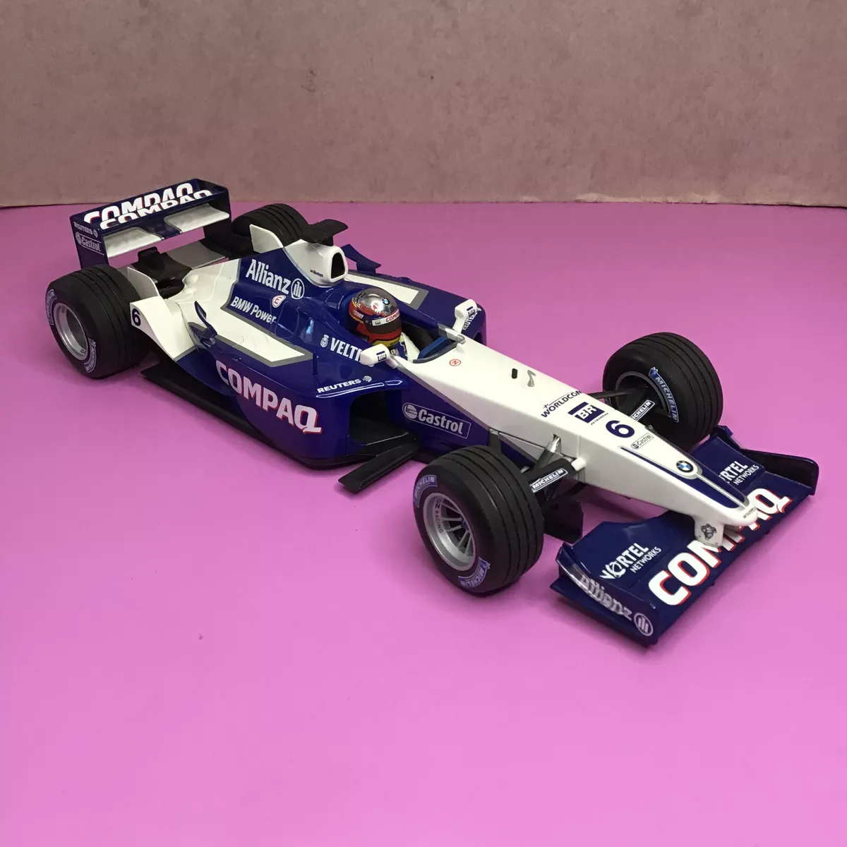 ☆希少☆【F1ミニカー】ウィリアムズF1チーム(2002年)- ☆希少☆【F1ミニカー】ウィリアムズF1チーム(2002年)-