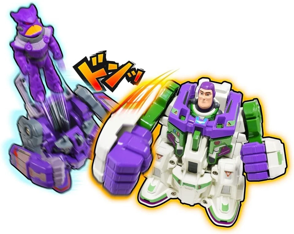 TAKARA TOMY BUTTOBUSTER BUZZ LIGHTYEAR VS ZURG BATTLE SET aus Japan Neu - Bild 2 von 4