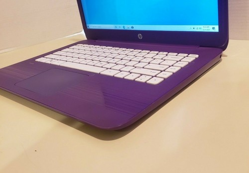 HP STREAM 14-cb013wm Intel Celeron CPU N3060 @1.60GHz 4GB 32GB SSD W10H - Picture 4 of 6