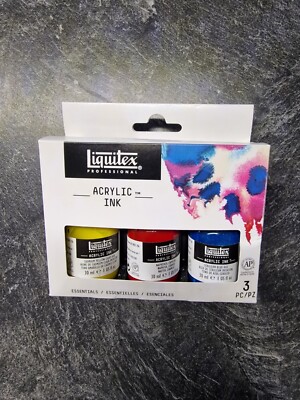 Liquitex Professional Acrylic Ink Set 3 Farben - 3 x 30ml NEU & OVP