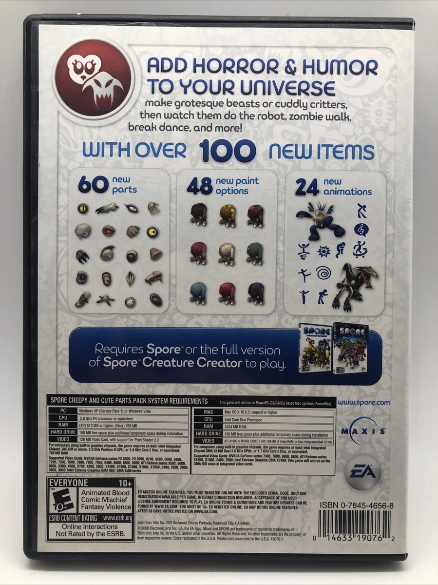 Spore Robot Parts Pack
