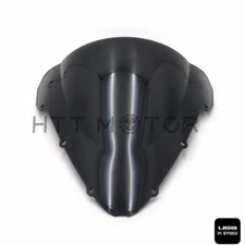 Black Windshield Windscreen Fit For Honda CBR600 F4i 2001-2008 2002 04 05 06 07