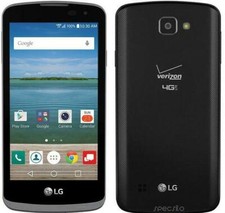 LG Optimus Zone 3 VS425PP Verizon Wireless Prepaid Smartphone 4.5" 4G LTE Black