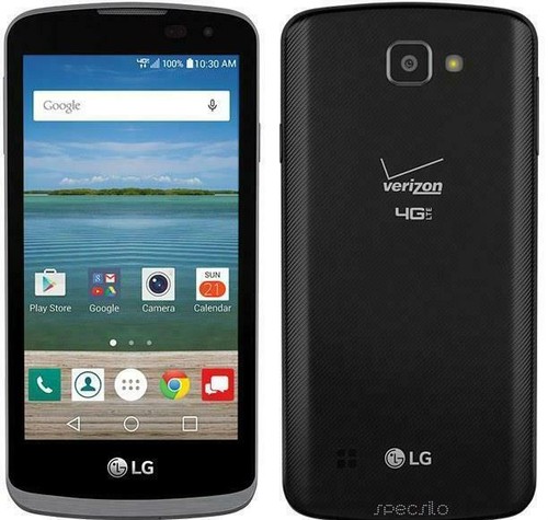 LG Optimus Zone 3 VS425PP Verizon Wireless Prepaid Smartphone 4.5" 4G LTE Black  - Picture 1 of 1