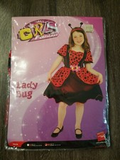 CC Child Lady Bug Halloween Costume Size M