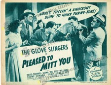 Pleased to Mitt You (1940) - Lobby Card SET of FOUR - Shemp Howard - 3 Stooges