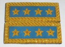 Union Army General Star Rank Navy Uniform Boards Straps Civil War Battle Officer