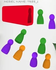 Polymer Clay TREE Shape Bead Roller