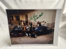 Van Williams Signed 8 x 11 Photo - The Green Hornet Reprint with the Batmobile
