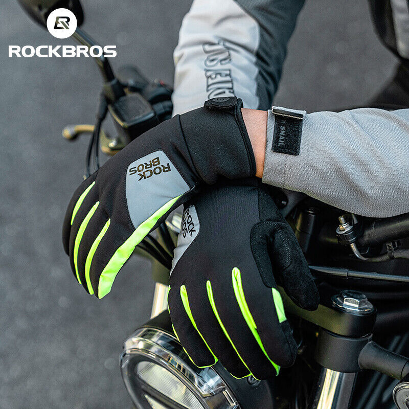 Decathlon Biker Gloves Warm Thermal Gloves Cycling ROCKBROS