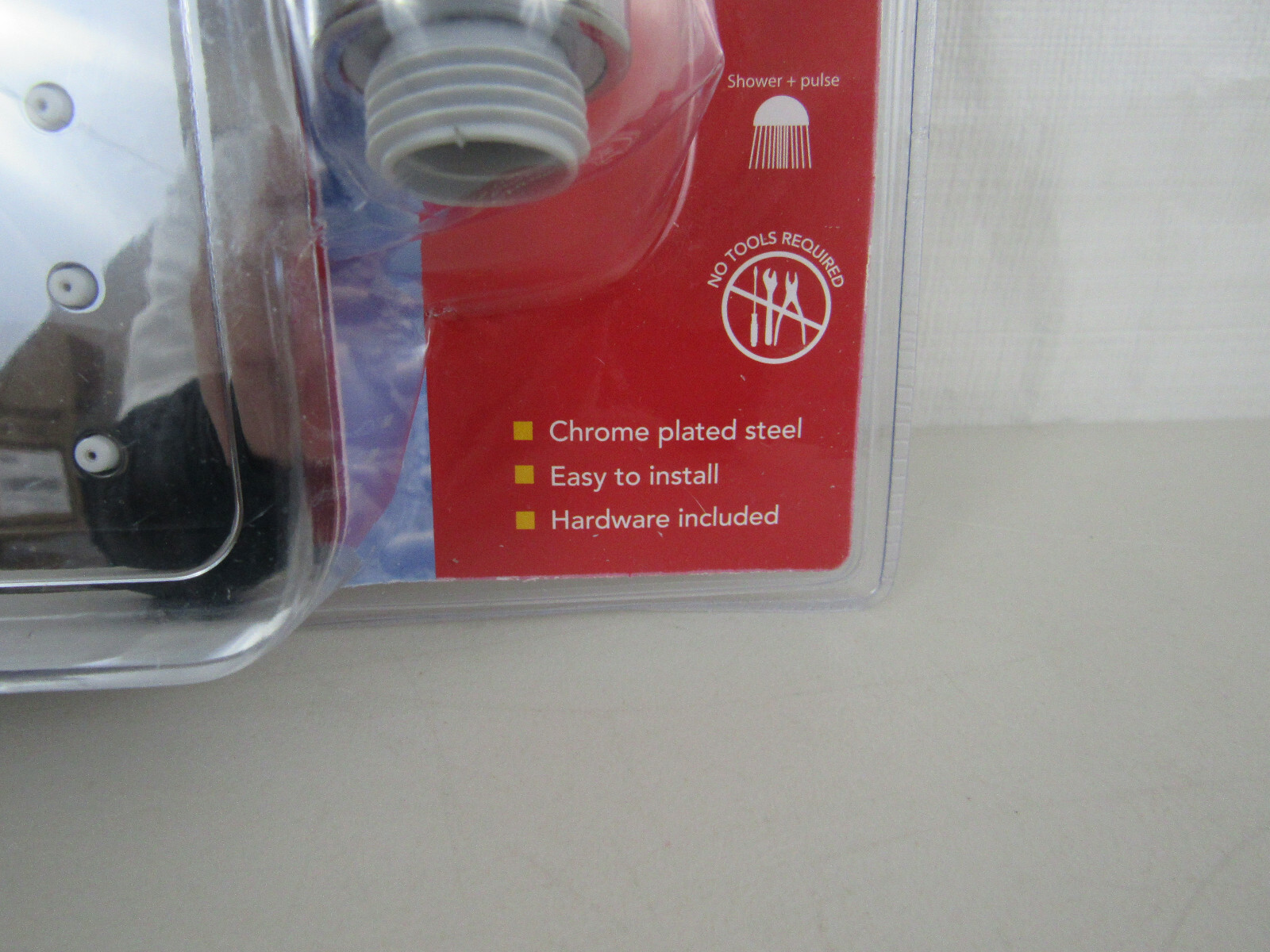 Sunbeam Multi Function Dual Shower Massager With Rainfall Head Set