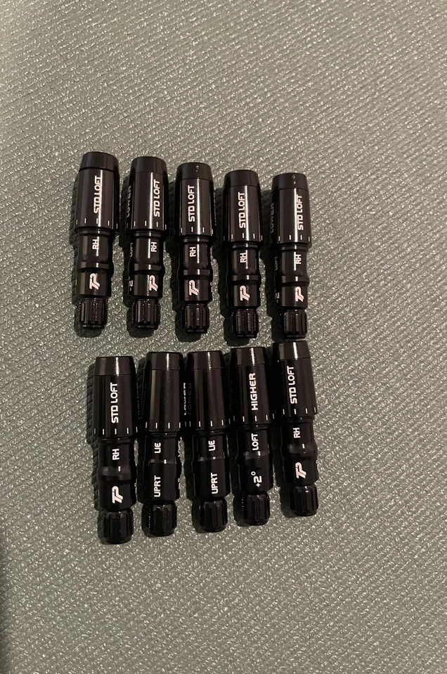 DIEZ Tour Emitido OEM Taylormade 2° TP Adaptadores Stealth Qi10 .335 Driver Derecha Foto 2 de 2