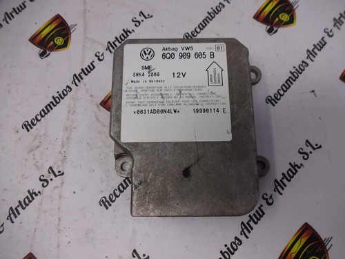 Airbag Steuergerät VW Volkswagen Passat 6Q0909605B 5WK42869
