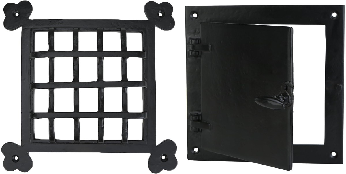 Rectangular Bar Speakeasy Door Grill/Grille with Viewing Door Cast